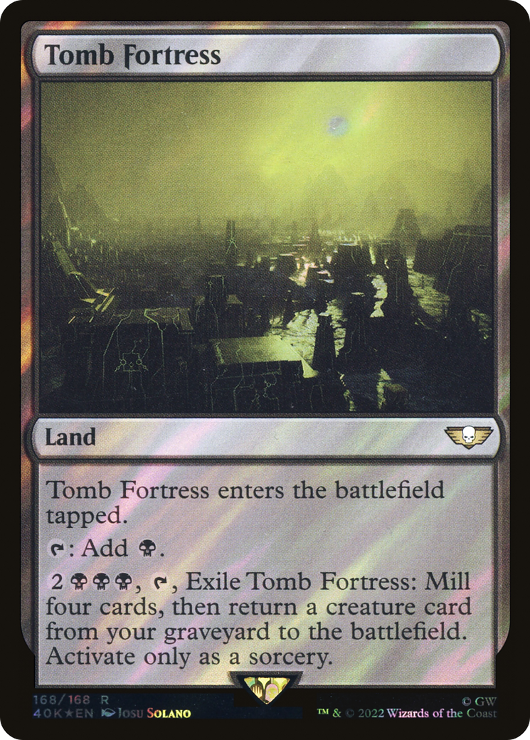 Forteresse Tombale (Surge Foil) [Warhammer 40,000] 