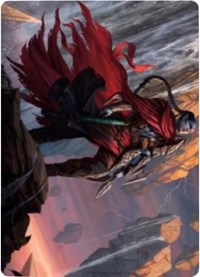 Anowon, la carte artistique du voleur de ruines [Zendikar Rising Art Series] 
