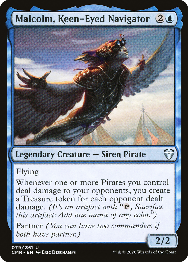 Malcolm, navigateur aux yeux vifs [Commander Legends] 