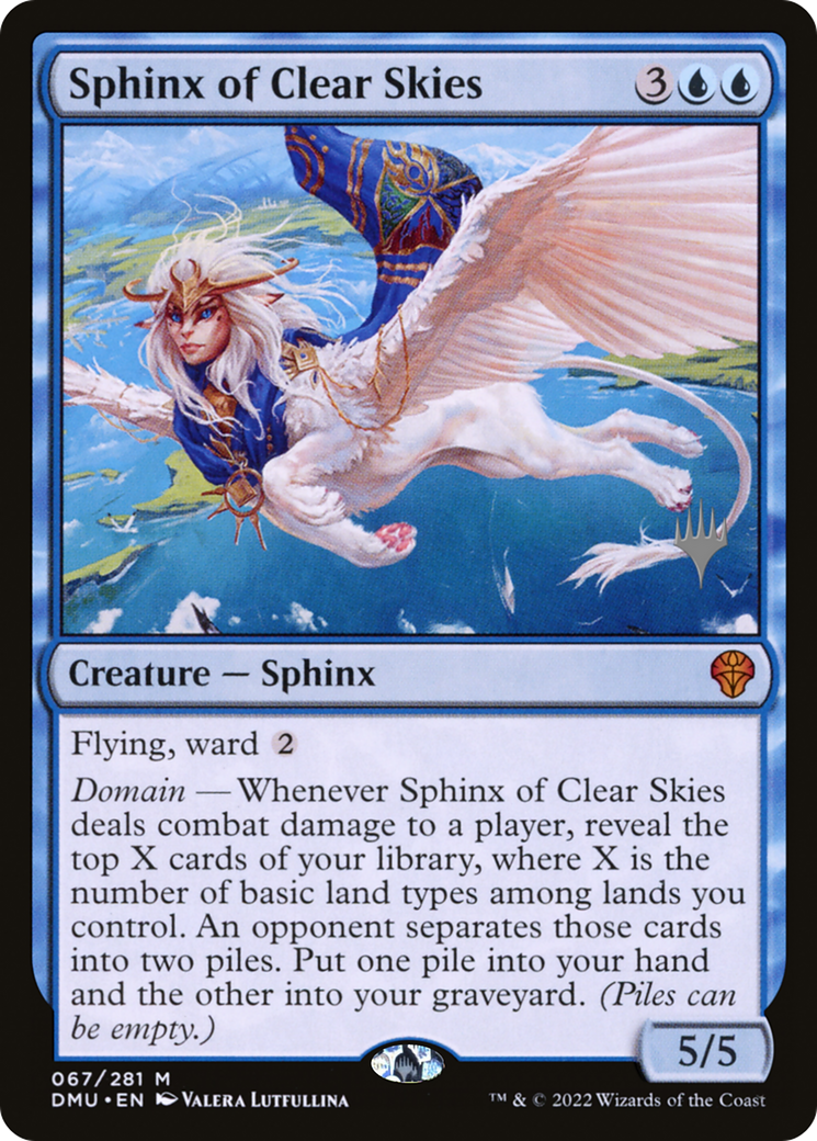 Sphinx des cieux clairs (Pack promotionnel) [Dominaria United Promos] 