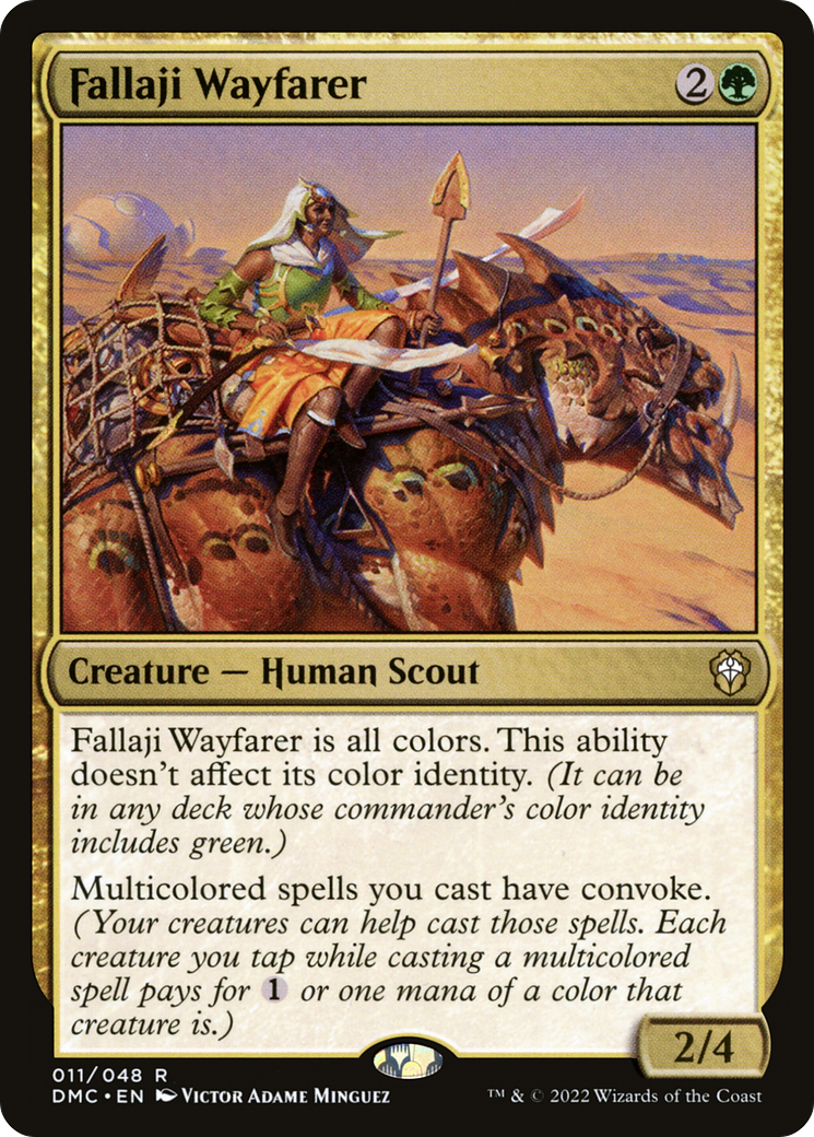 Fallaji Wayfarer [Commandant uni de Dominaria] 