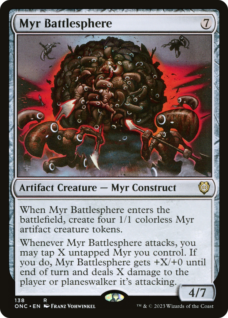 Myr Battlesphere [Phyrexia : Tous seront un seul commandant] 