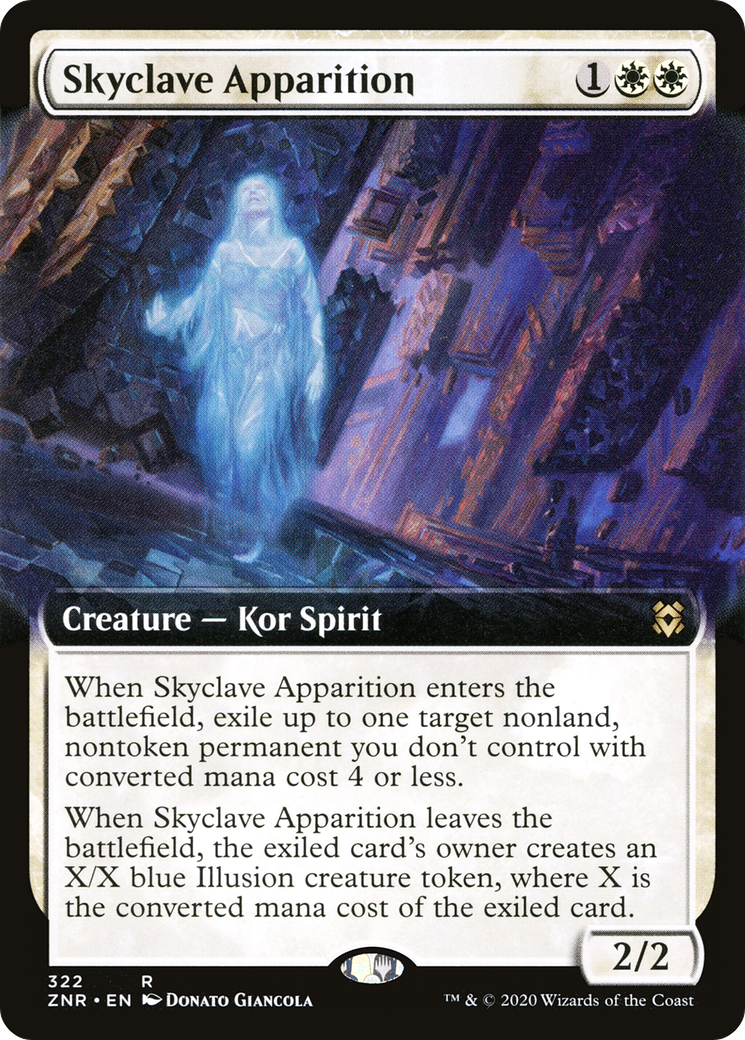 Apparition du Skyclave (art étendu) [Zendikar Rising] 