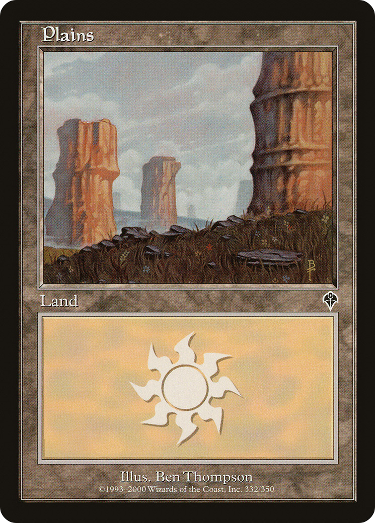 Plains (332) (INV-332) - Invasion Foil