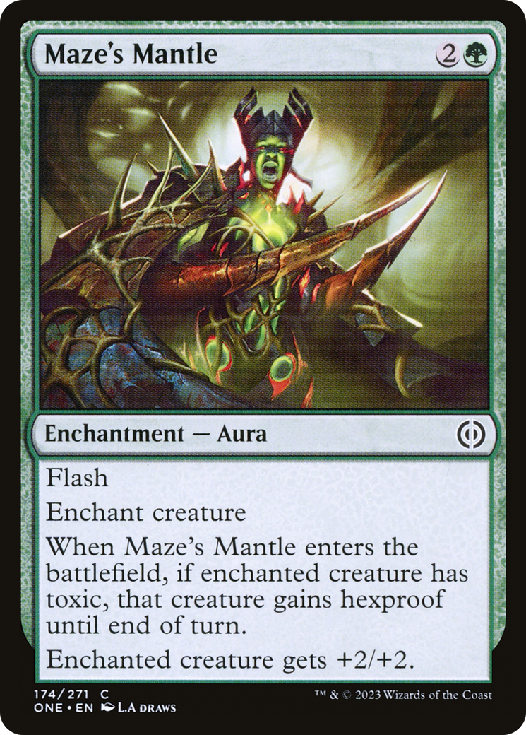 Manteau du labyrinthe [Phyrexia : Tous seront un] 