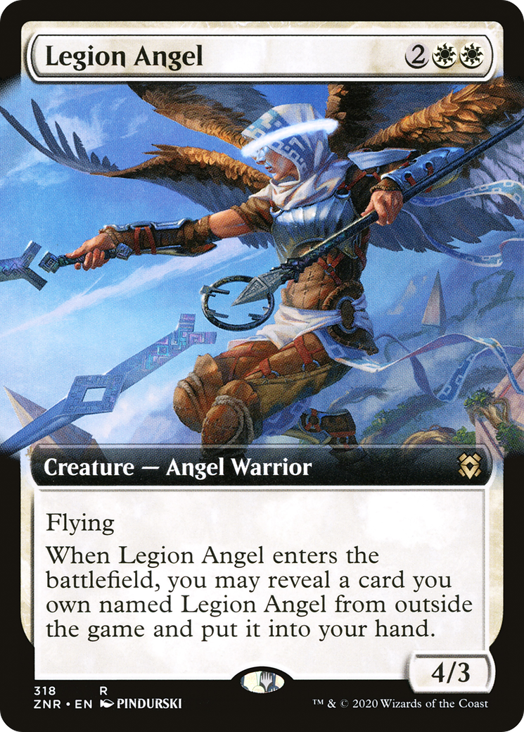 Ange de la Légion (Art étendu) [Zendikar Rising] 