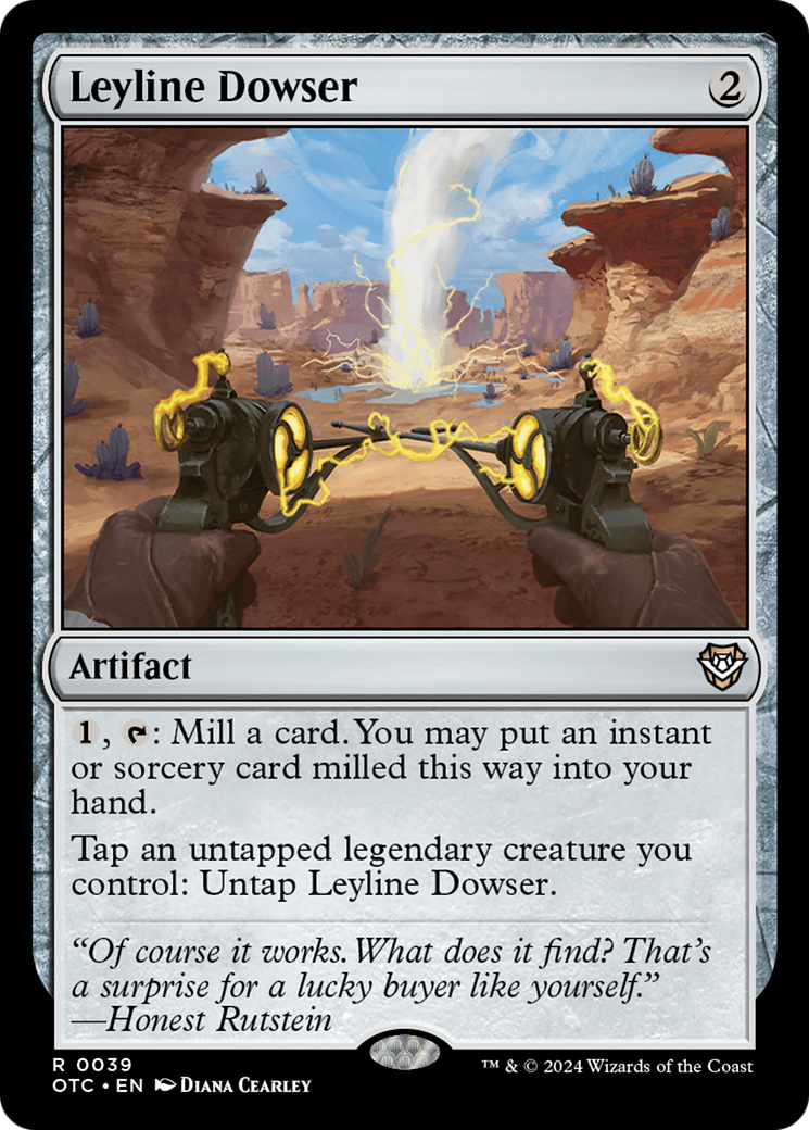Leyline Dowser [Commandant des hors-la-loi de Thunder Junction] 