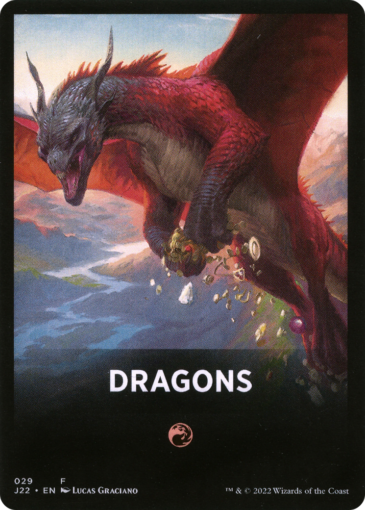 Carte thème Dragons [Cartes avant Jumpstart 2022] 