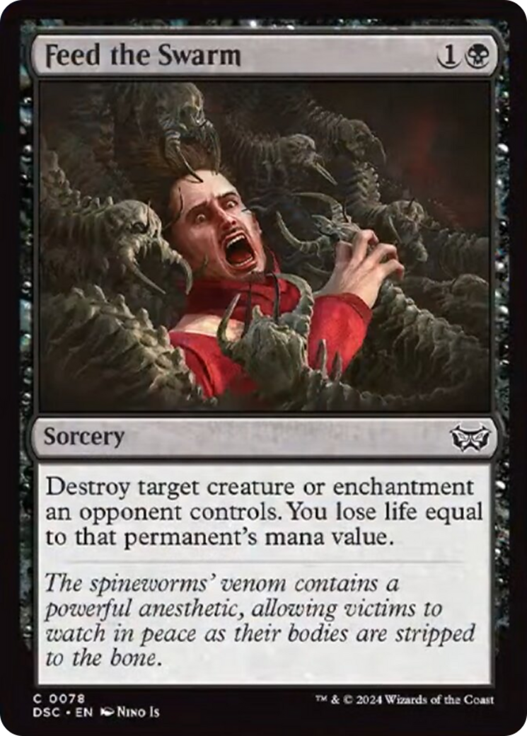 Feed the Swarm (DSC-078) - Duskmourn: House of Horror Commander