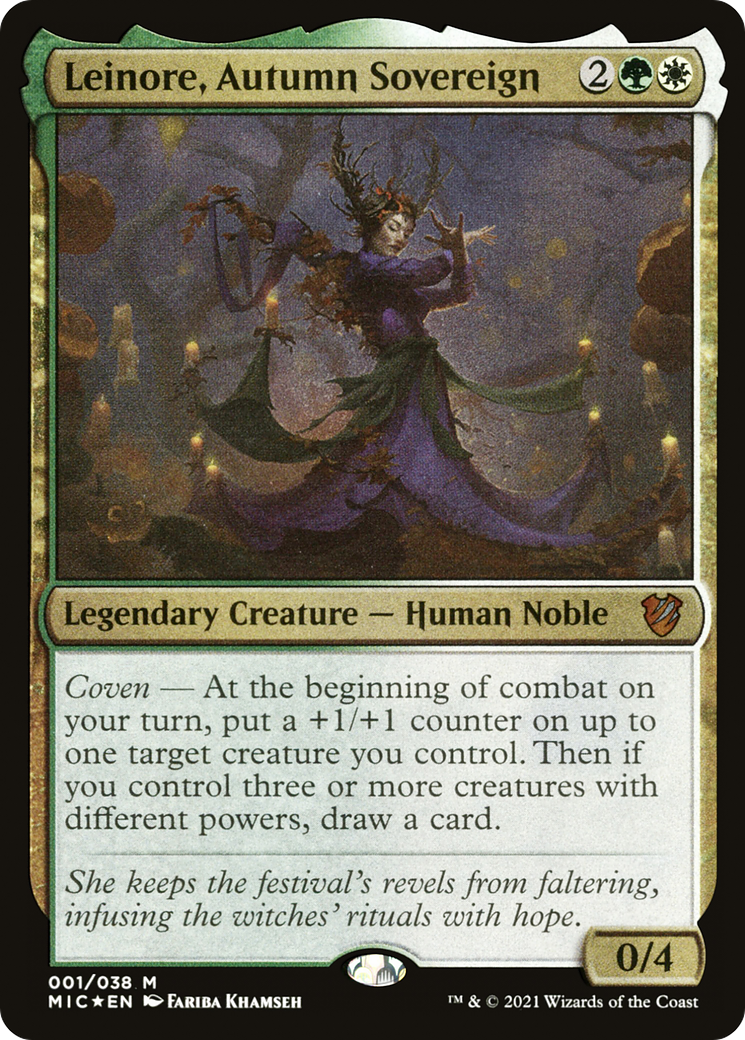 Leinore, souveraine de l'automne [Innistrad : Commandant de la chasse de minuit] 
