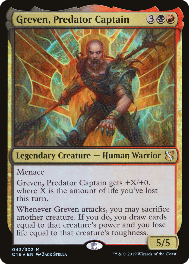 Greven, capitaine des prédateurs [Commandant 2019] 