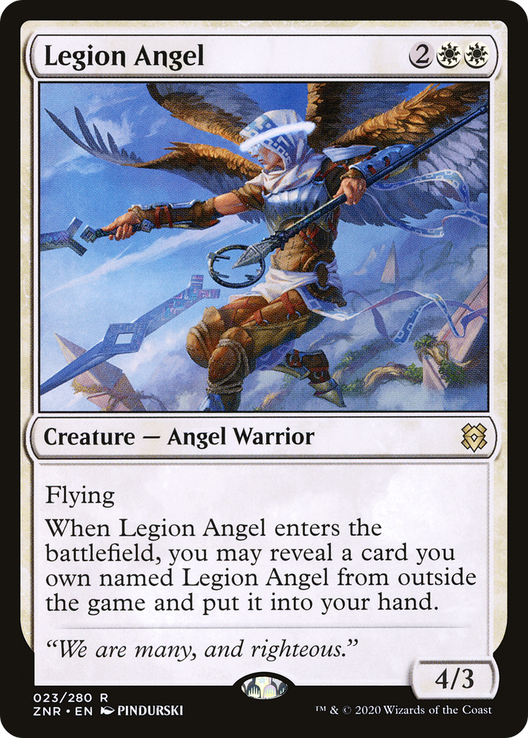 Ange de la Légion [Zendikar Rising] 