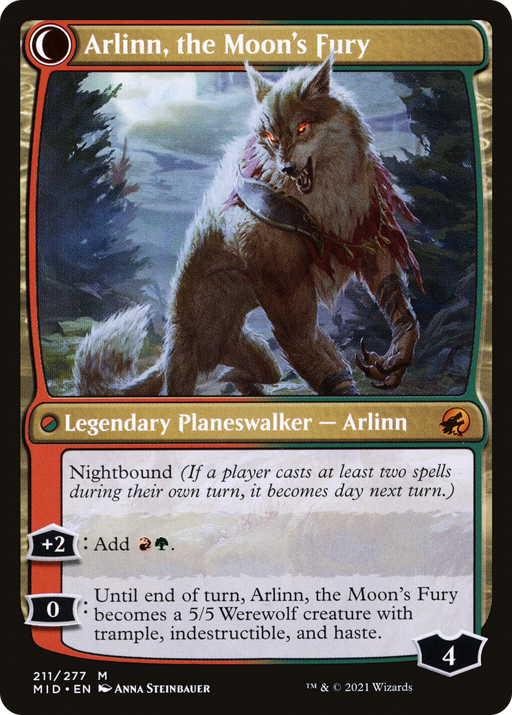 Arlinn, l'espoir de la meute // Arlinn, la fureur de la lune [Secret Lair : Du mignon à la brute] 