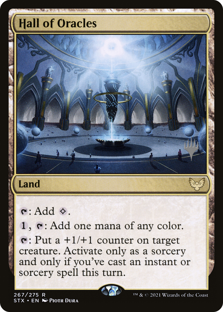 Salle des Oracles (Pack Promo) [Strixhaven : Promos de l'École des Mages] 