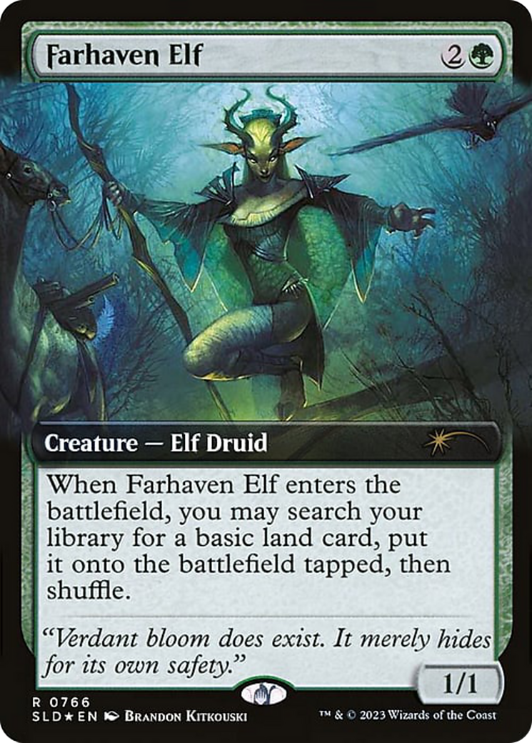 Elfe de Farhaven (Art étendu) [Série Secret Lair Drop] 