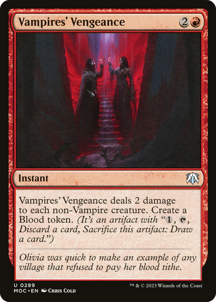 La vengeance des vampires [Marche du commandant de la machine] 