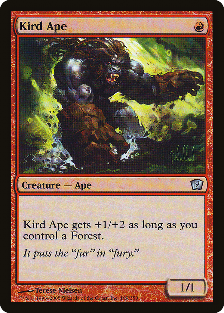 Kird Ape (9ED-199★) - 9th Edition