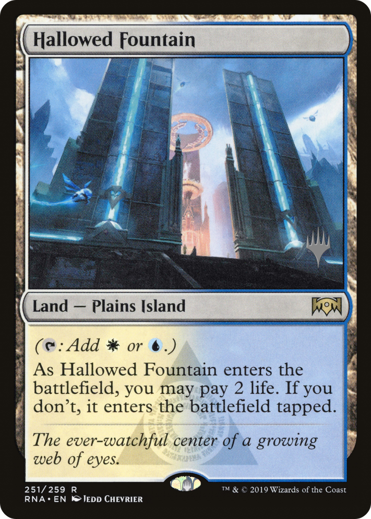 Fontaine sacrée (Pack promotionnel) [Promos Ravnica Allegiance] 
