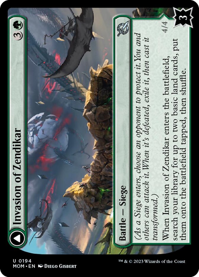 Invasion de Zendikar // Clavette céleste éveillée [Marche de la Machine] 