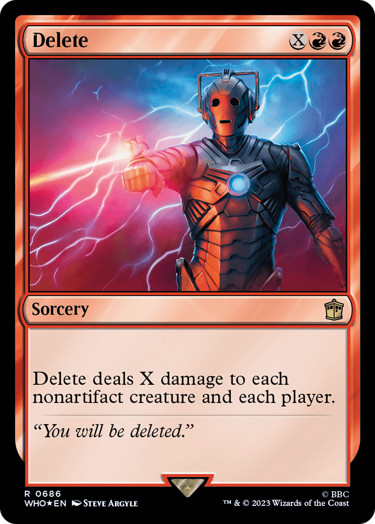 Supprimer (Surge Foil) [Doctor Who] 