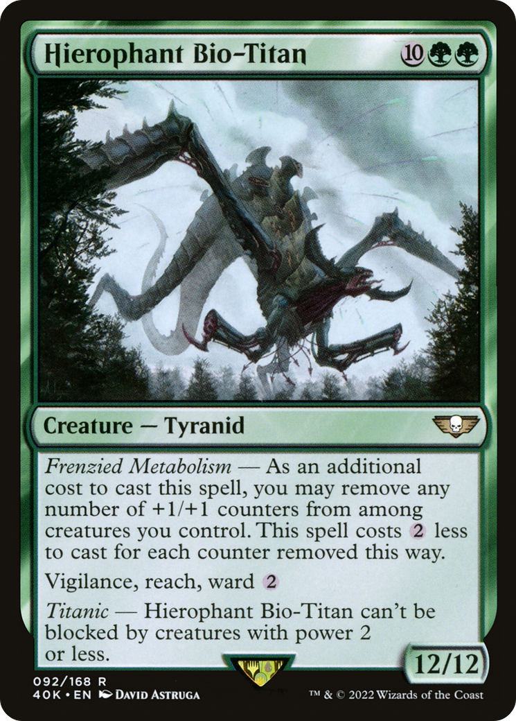 Hiérophante Bio-Titan [Warhammer 40,000] 