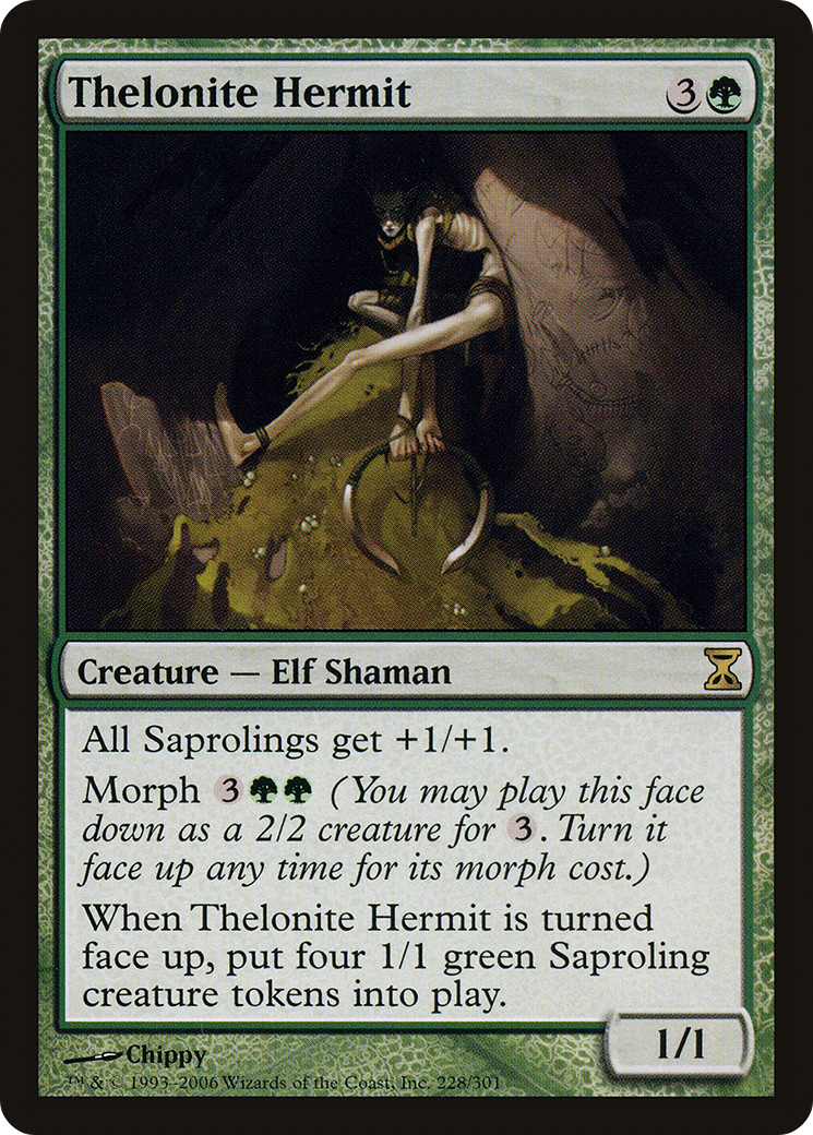 Thelonite Hermit (TSP-228) - Time Spiral Foil