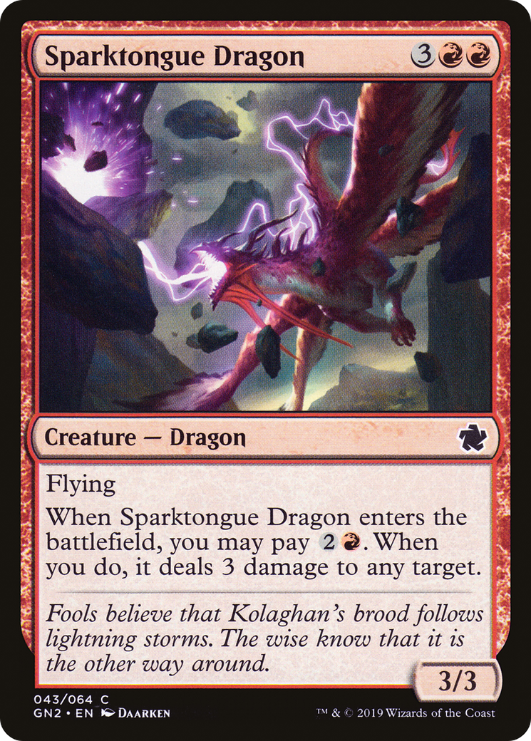 Dragon Langue Étincelante [Game Night 2019] 