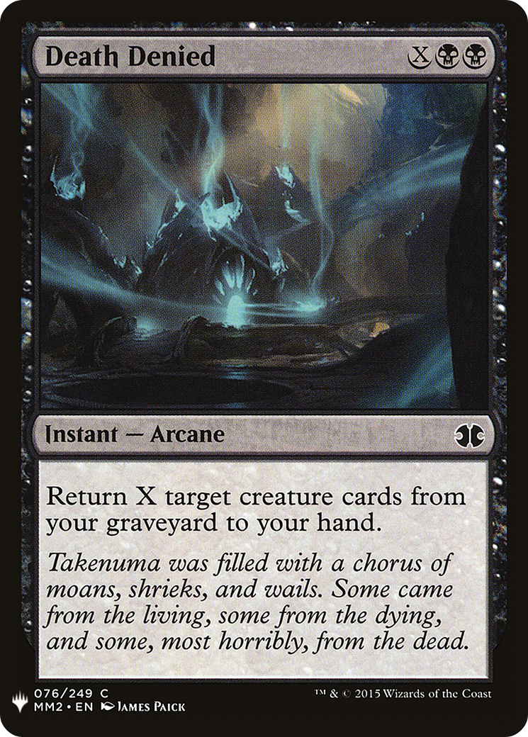 Mort refusée [Mystery Booster] 