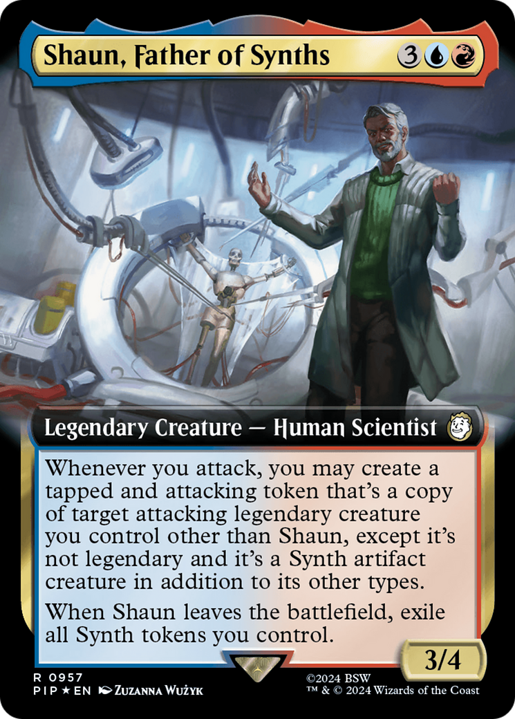 Shaun, père des synthés (Extended Art) (Surge Foil) [Fallout] 