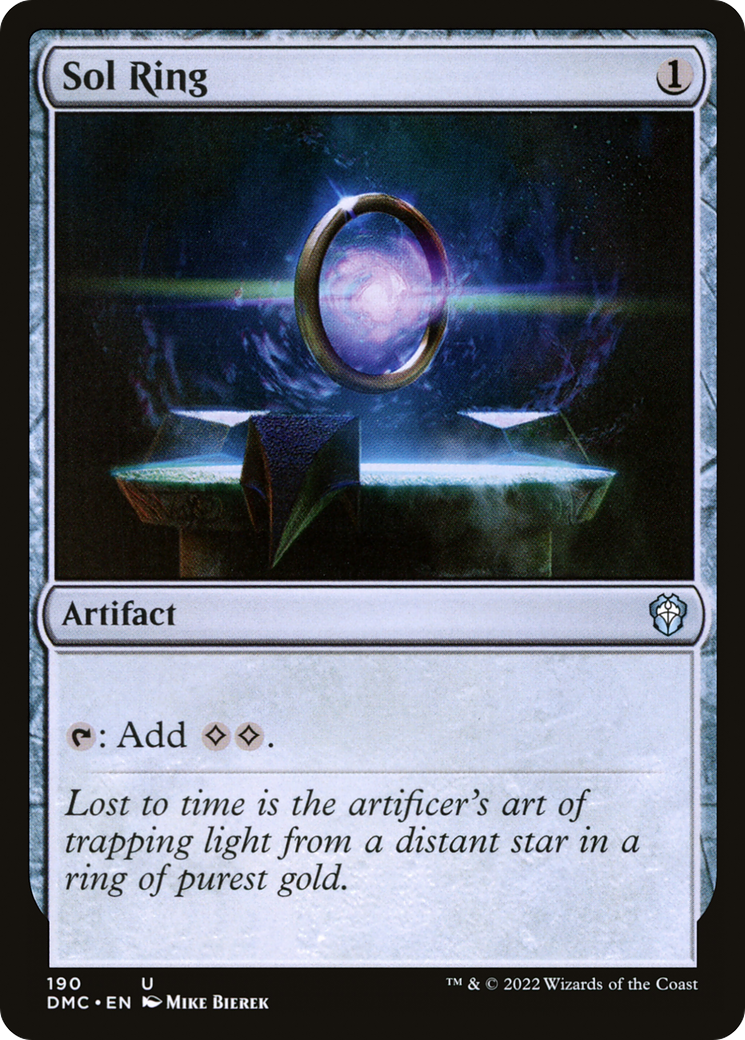 Sol Ring [Commandant Uni de Dominaria] 