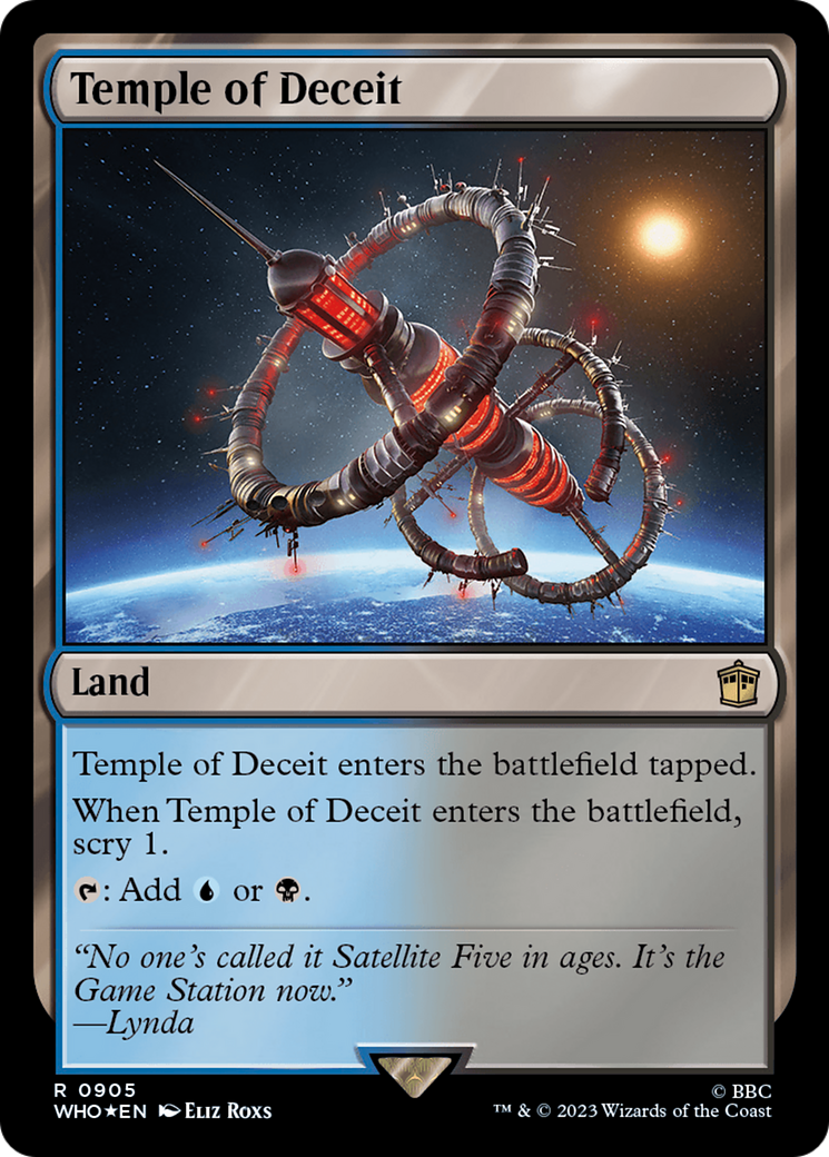 Temple de la tromperie (Surge Foil) [Doctor Who] 