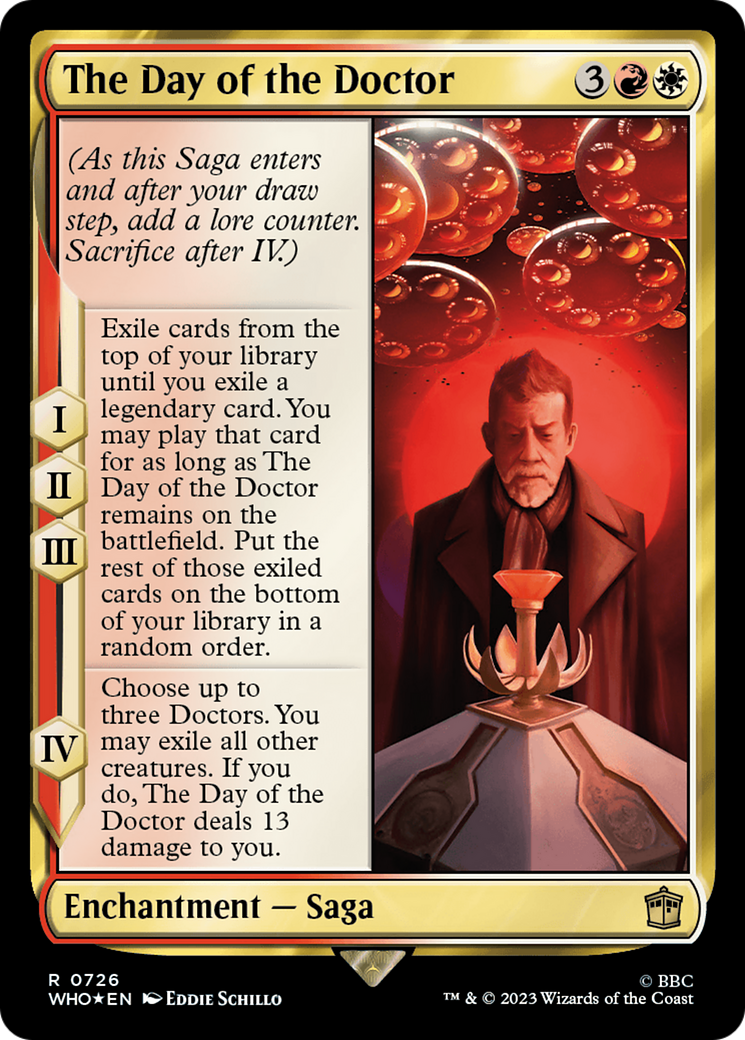 The Day of the Doctor (WHO-726) - Doctor Who Foil