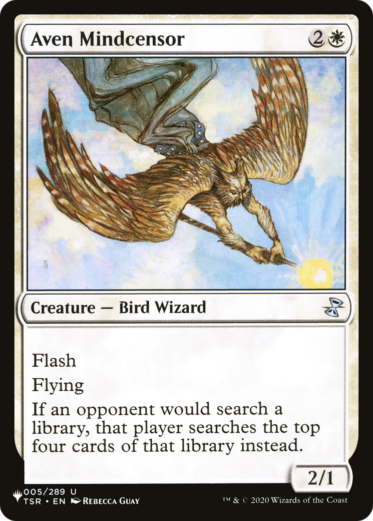Aven Mindcensor (LIST-TSR-5) - The List