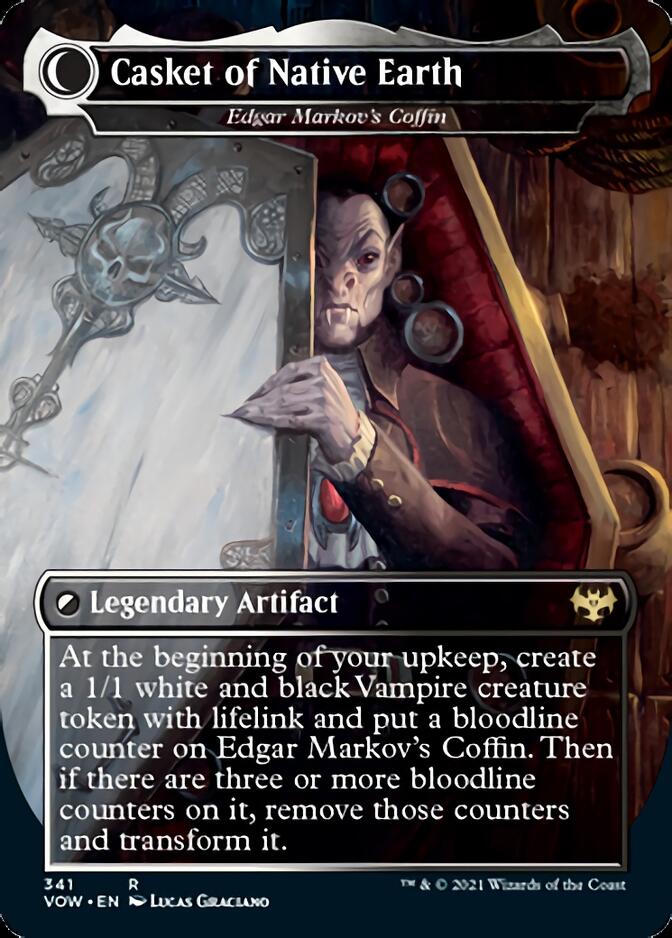 Dracula the Voyager - Edgar, Charmed Groom (VOW-341) - Innistrad: Crimson Vow: (Double Faced Transform) (Borderless)
