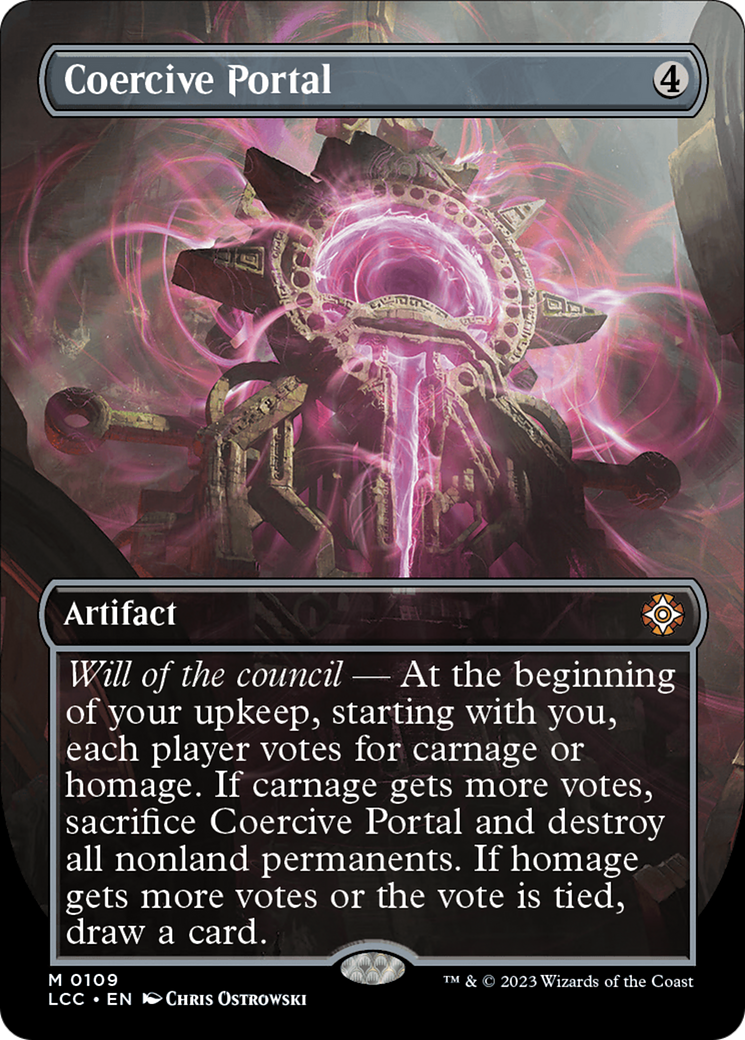 Portail coercitif (sans frontières) [Les cavernes perdues du commandant Ixalan] 