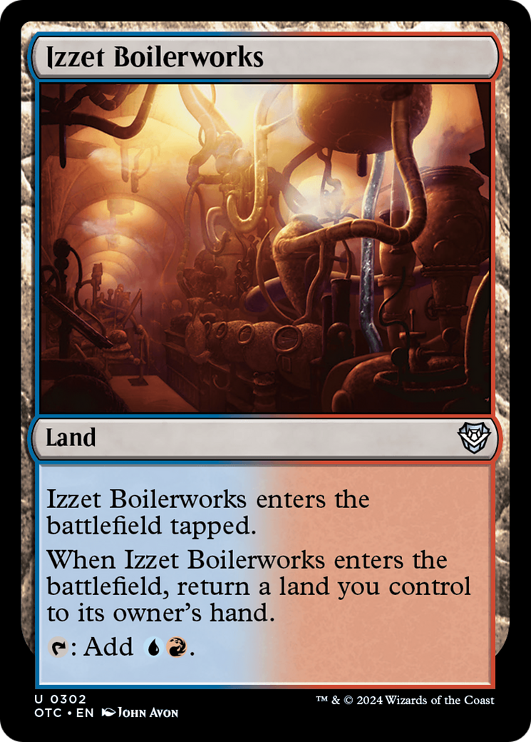 Chaudronnerie Izzet [Commandant des hors-la-loi de Thunder Junction] 