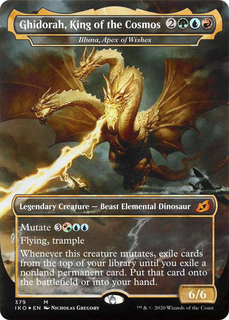 Illuna, Apex of Wishes - Ghidorah, roi du cosmos (série Godzilla) [Ikoria : Lair of Behemoths] 