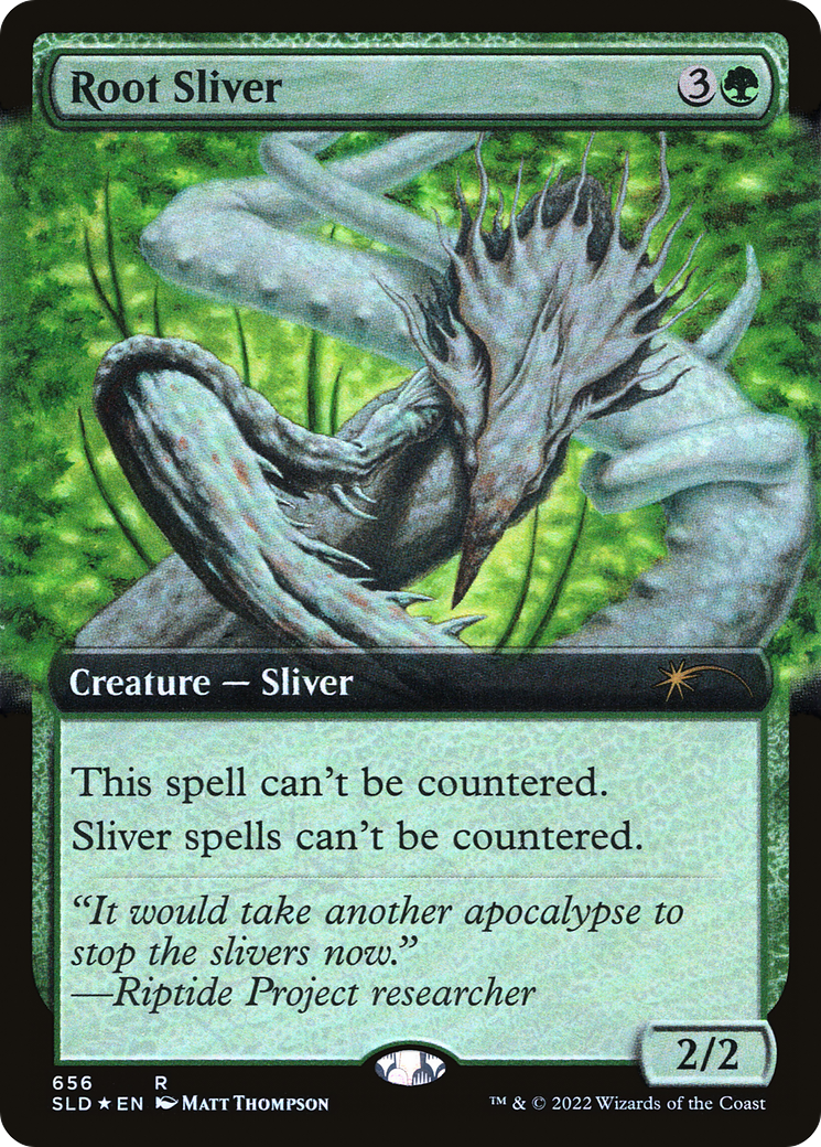 Root Sliver (Art étendu) [Promotions Secret Lair Drop] 