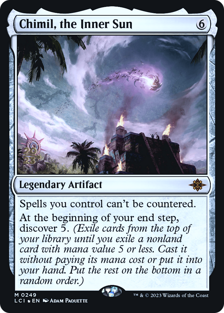 Chimil, the Inner Sun (PRE-249) - The Lost Caverns of Ixalan Promos Foil