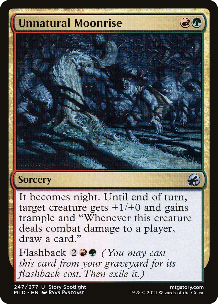 Lever de lune contre nature [Innistrad : Chasse de minuit] 