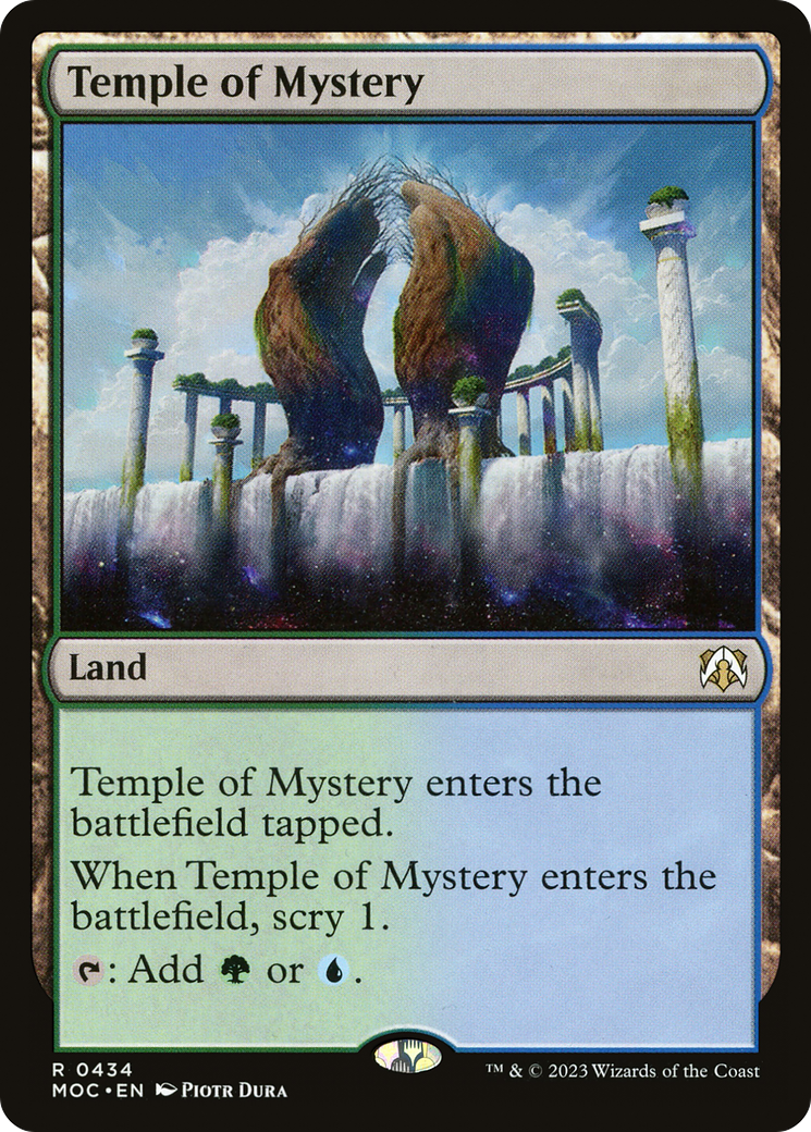 Temple du Mystère [Marche du Commandant des Machines] 