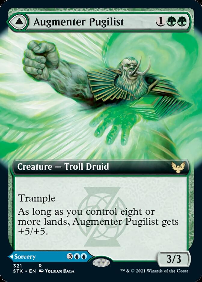 Augmenter Pugilist (Extended Art) (STX-321) - Strixhaven: School of Mages: (Extended Art)