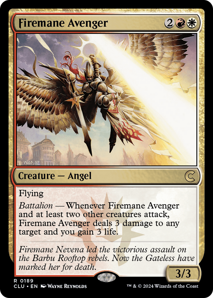 Firemane Avenger [Ravnica: Édition Indice] 