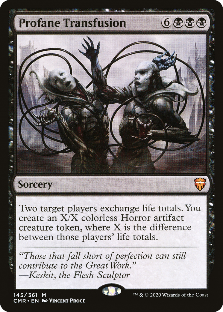 Transfusion profane [Commander Legends] 