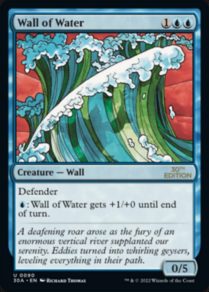 Mur d'eau [Édition 30e anniversaire] 