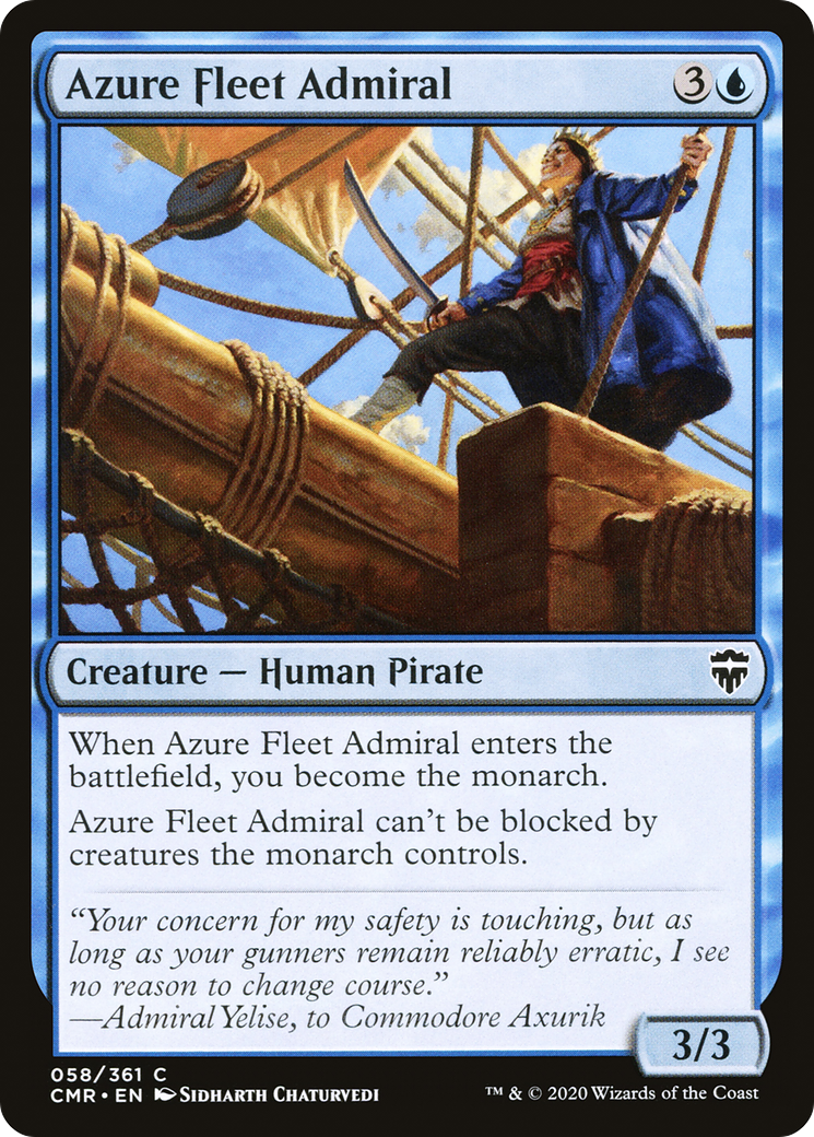Amiral de la flotte Azure [Commandant Légendes] 