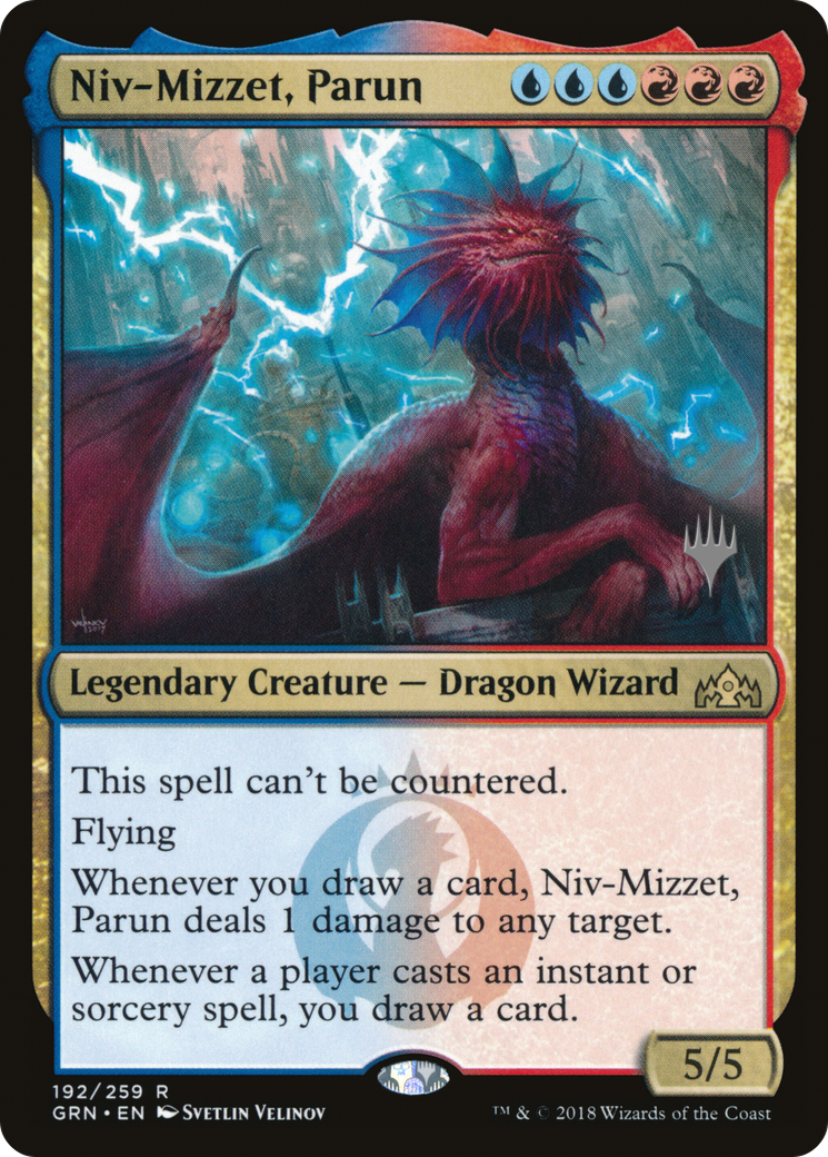 Niv-Mizzet, Parun (Pack promotionnel) [Promos des Guildes de Ravnica] 