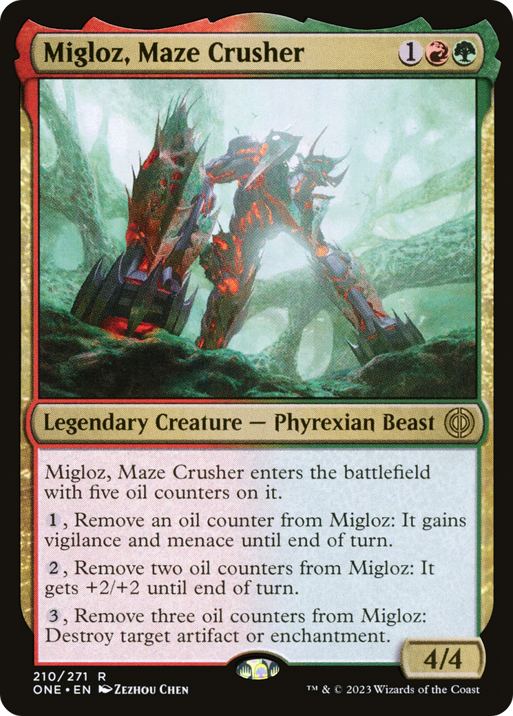 Migloz, Maze Crusher [Phyrexia : Tous seront un] 
