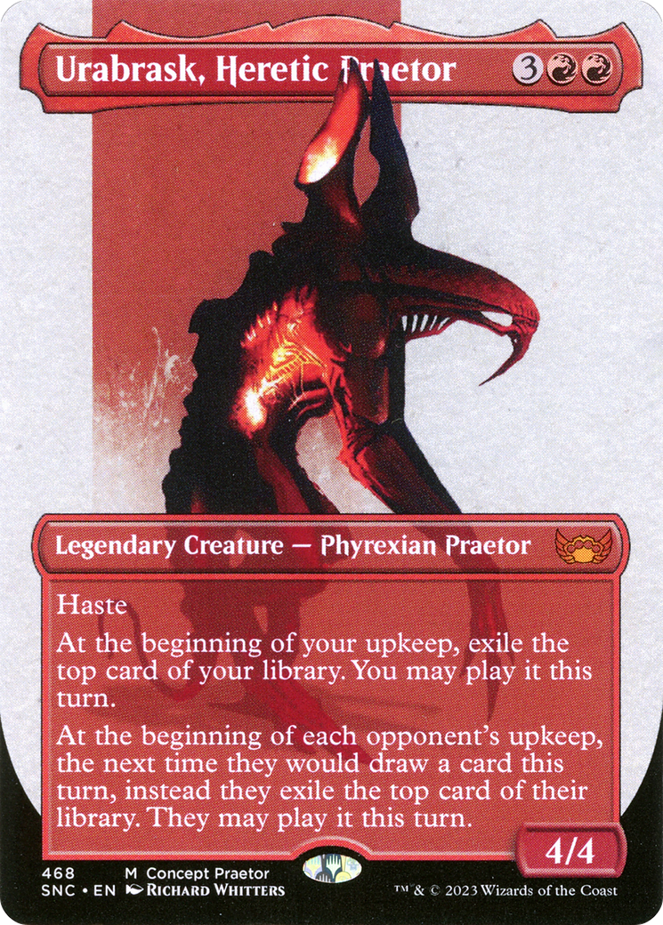 Urabrask, préteur hérétique (préteurs du concept sans frontières) [Phyrexia : tous seront un] 