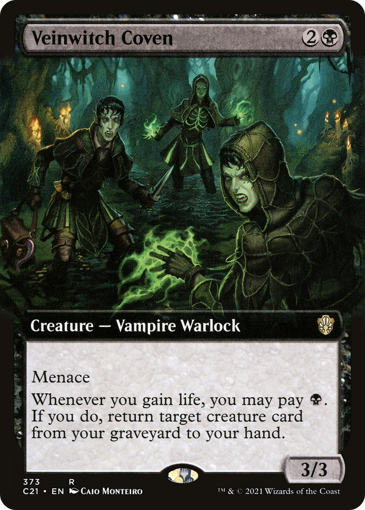 Veinwitch Coven (Art étendu) [Commandant 2021] 